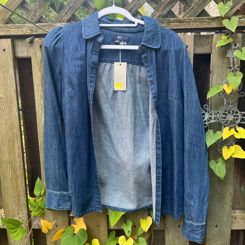 Boden Classic Blue Denim shirt